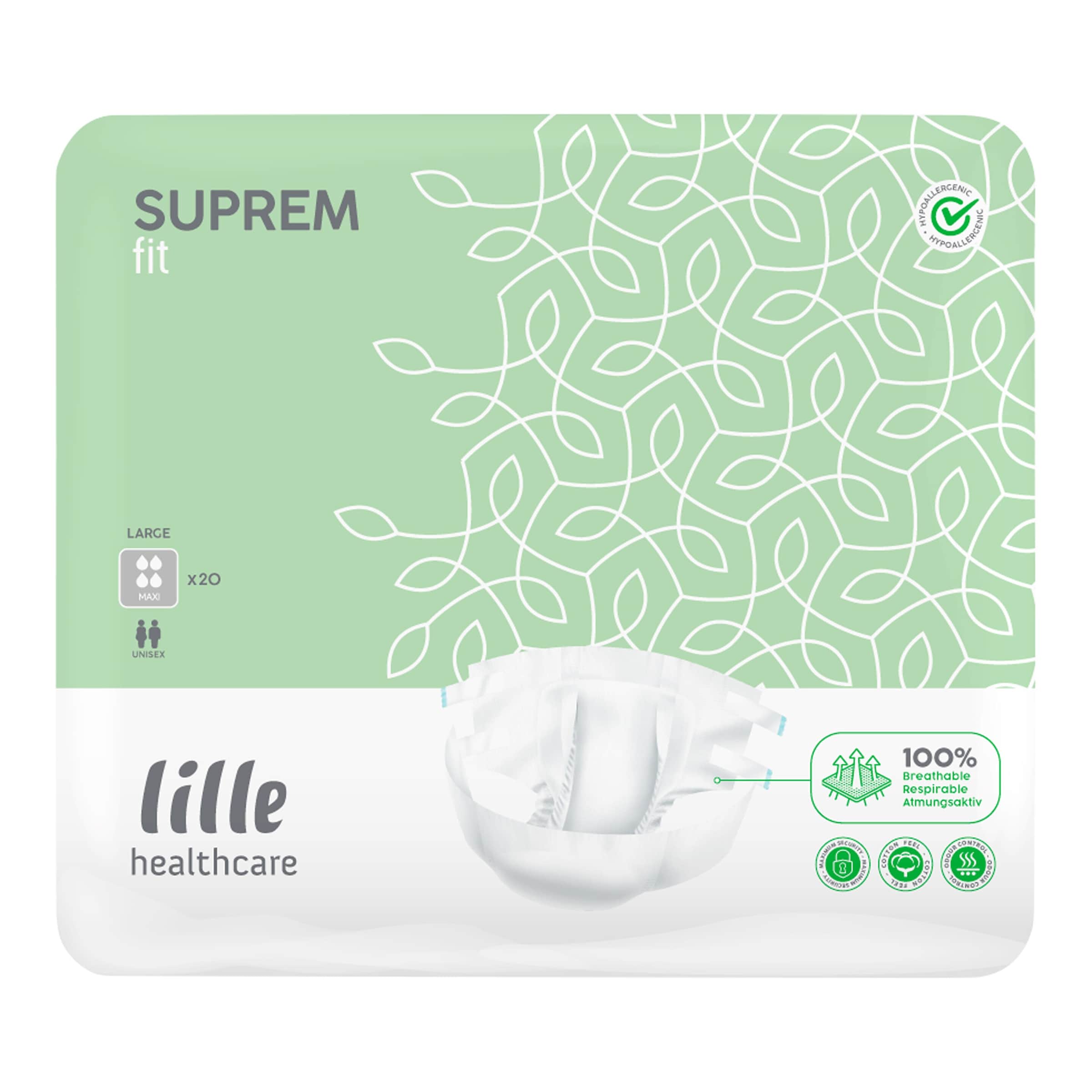 Suprem Fit Windelhosen maxi L 20 St Windeln