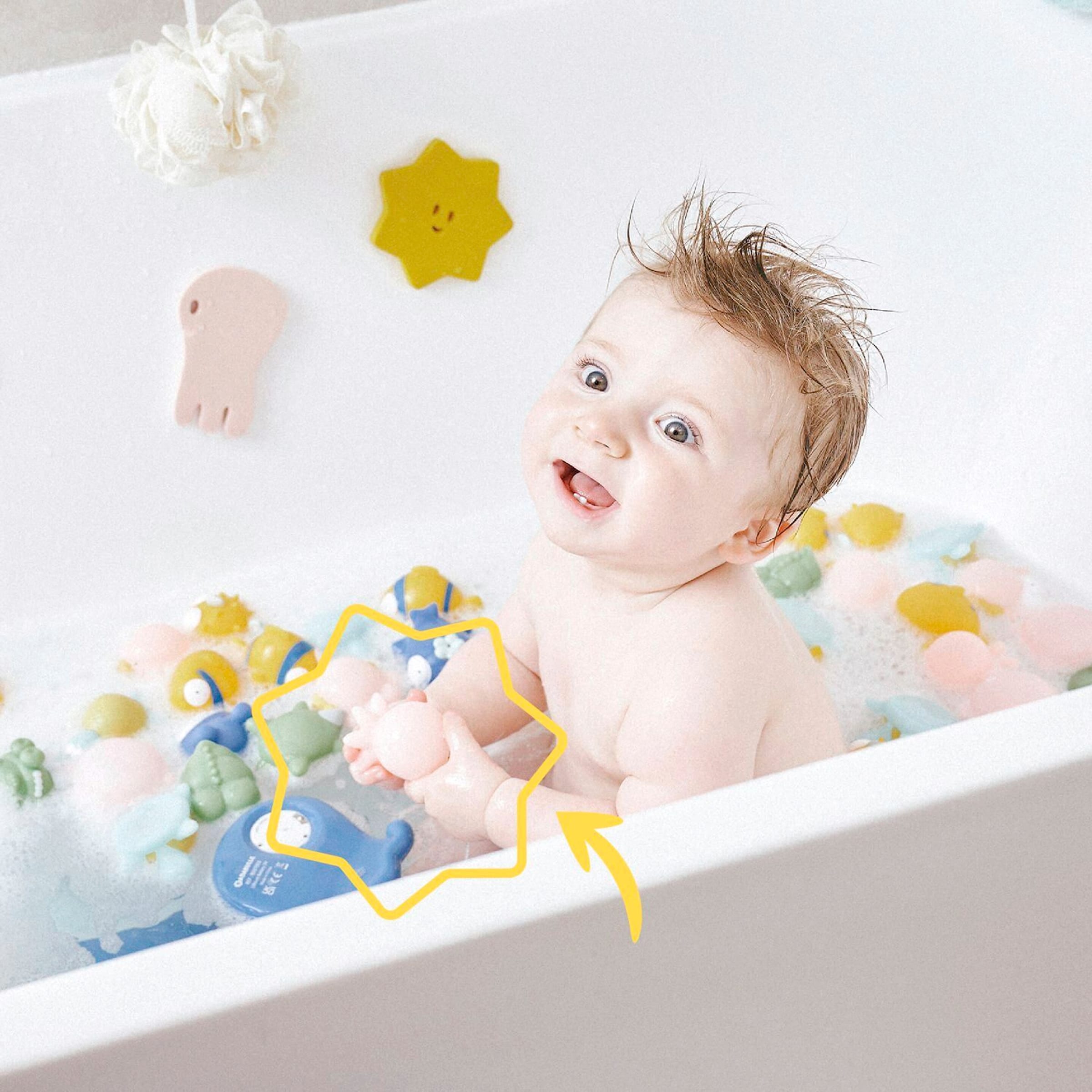 Badabulle Spritzfiguren Rigolos Splash 6er Set