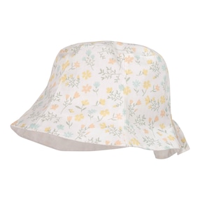 Chapeau de soleil avec protection anti-UV fleurs
