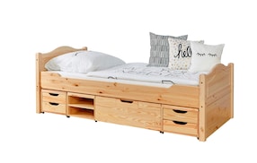 Einzelbett "Leni" 100x200 Kiefer Natur