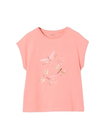 Mädchen T-Shirt mit Tierprint