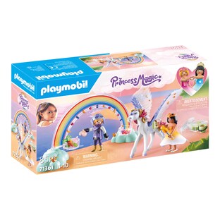 71361 Himmlischer Pegasus mit Regenbogen