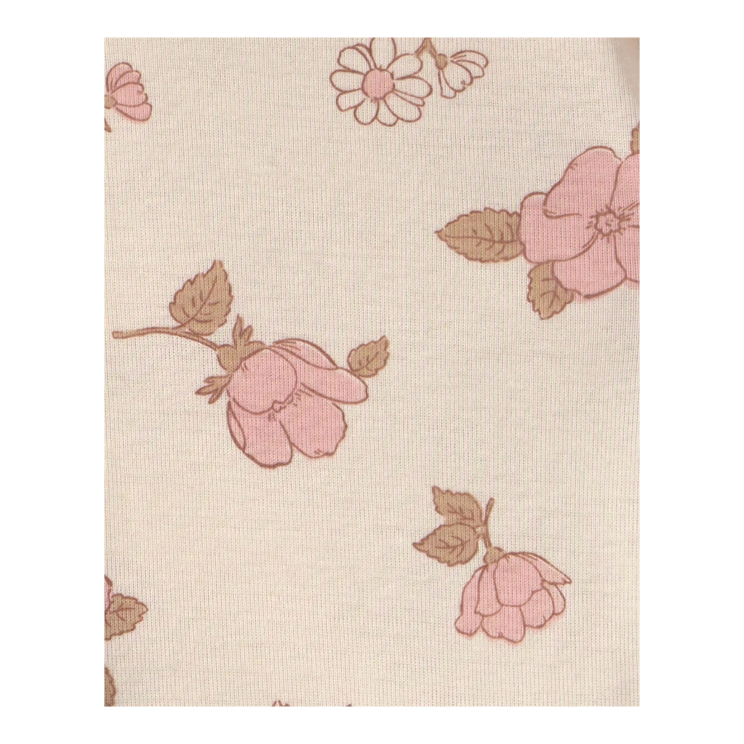 Carter's 3-tlg. Set Body kurzarm, Body langarm und Leggings Blumen Rüschen