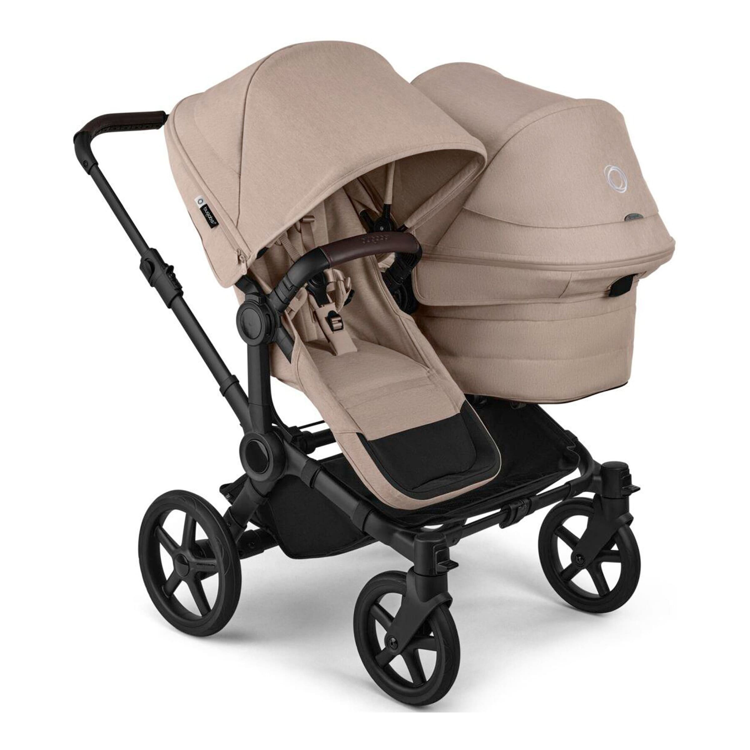 Bugaboo Donkey 6 Kinderwagen Geschwisterwagen Double natur