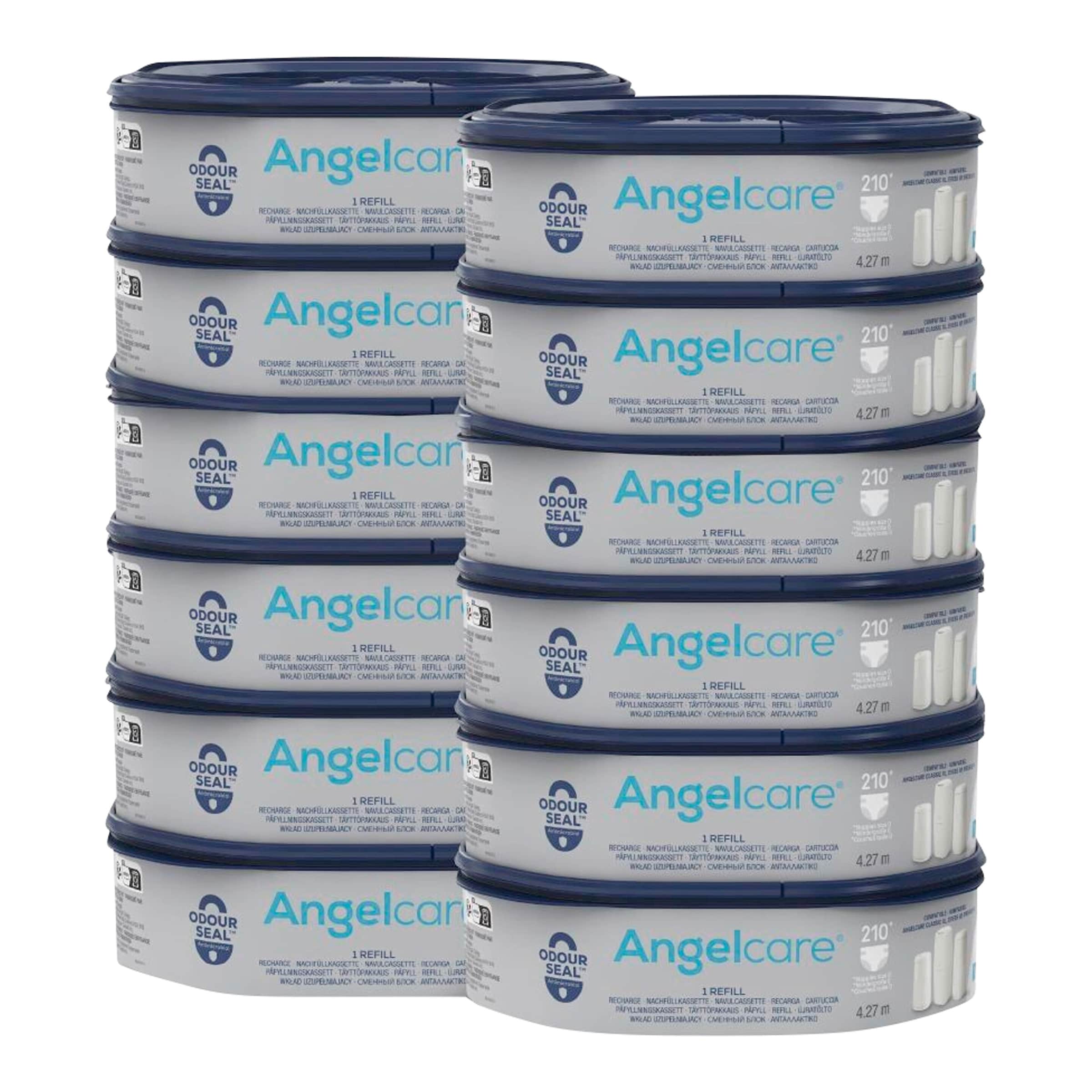 Angelcare Nachfüllkassetten Für Windeleimer Dress-Up, Dress-Up Und Classic Grau Baby Größe 36 X Größe 36 X 16 Mm