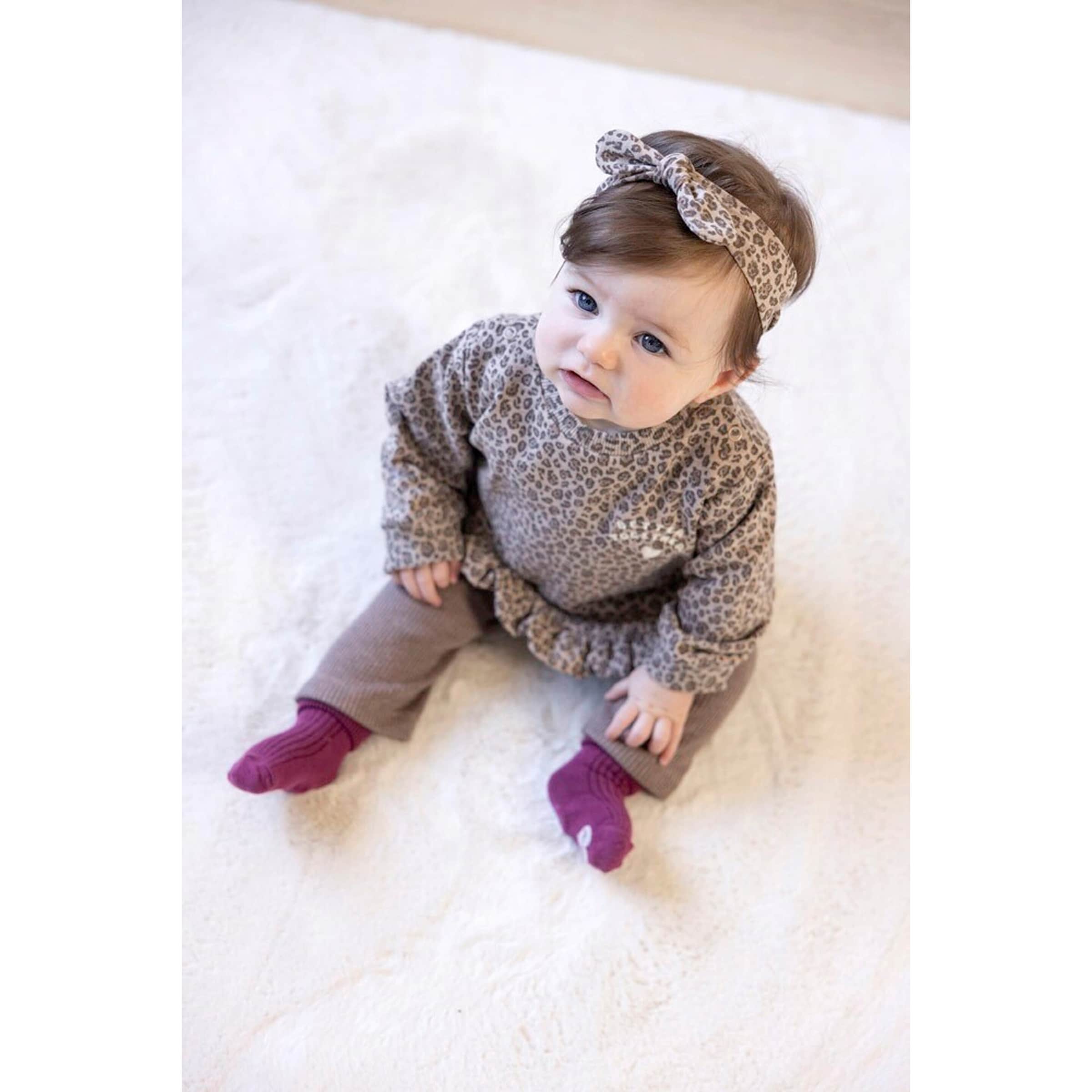 Thumbnail - Feetje Sweatshirt Leoprint Rüschen