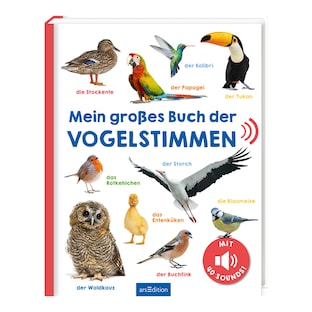 Soundbilderbuch Mein großes Buch der Vogelstimmen