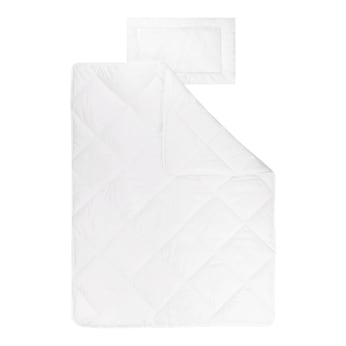 2-tlg. Steppbett-Set Hygiena, Allergiker geeignet, 40x60 / 100x135 cm 3.5 TOG