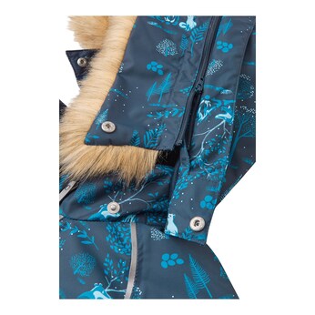 Schneeoverall Kapuze mit Fake Fur