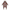 Combinaison avec capuche et pieds rabattables double face