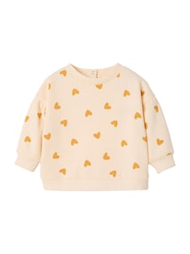 Baby Sweatshirt mit Leopardenprint