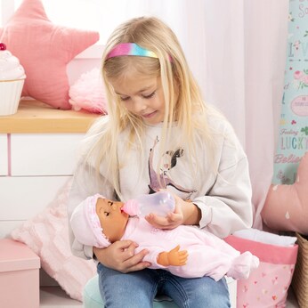 Puppe First Words Baby mit Funktionen 38cm