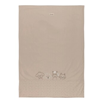 Babydecke mit UV-Schutz 50+ mit Applikation
