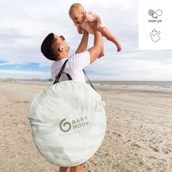 Strandmuschel Moov & Protect mit UV-Schutz 50+
