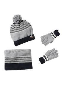 Geschenkset: Mütze Urban Park, Rundschal & Handschuhe für Jungen