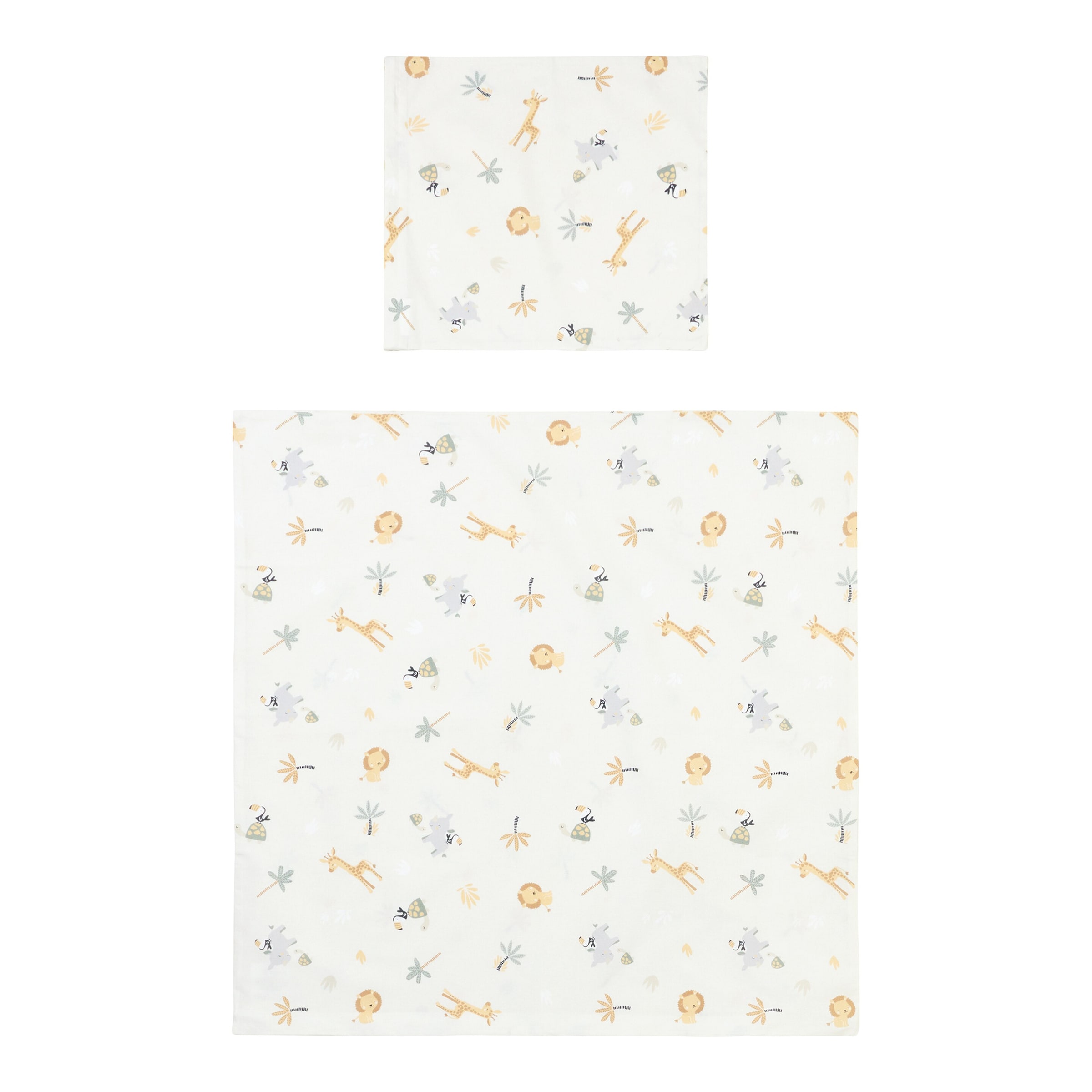 Bornino Home Wende-Bettwäsche Afrika 80x80/35x40 cm