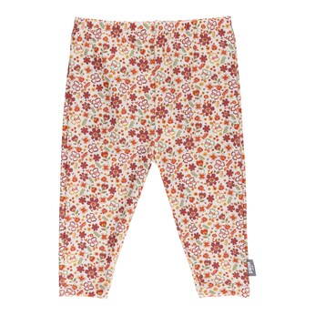 Capri-Schwimmleggings mit Windeleinsatz und UV-Schutz Blumen
