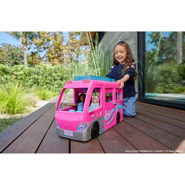 Barbie - Barbie Abenteuer-Camper baby-walz Super Fahrzeug 