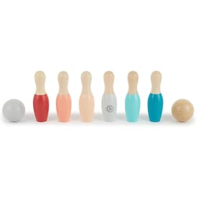 Mini Kegelspiel aus Holz - ab 18 Monate