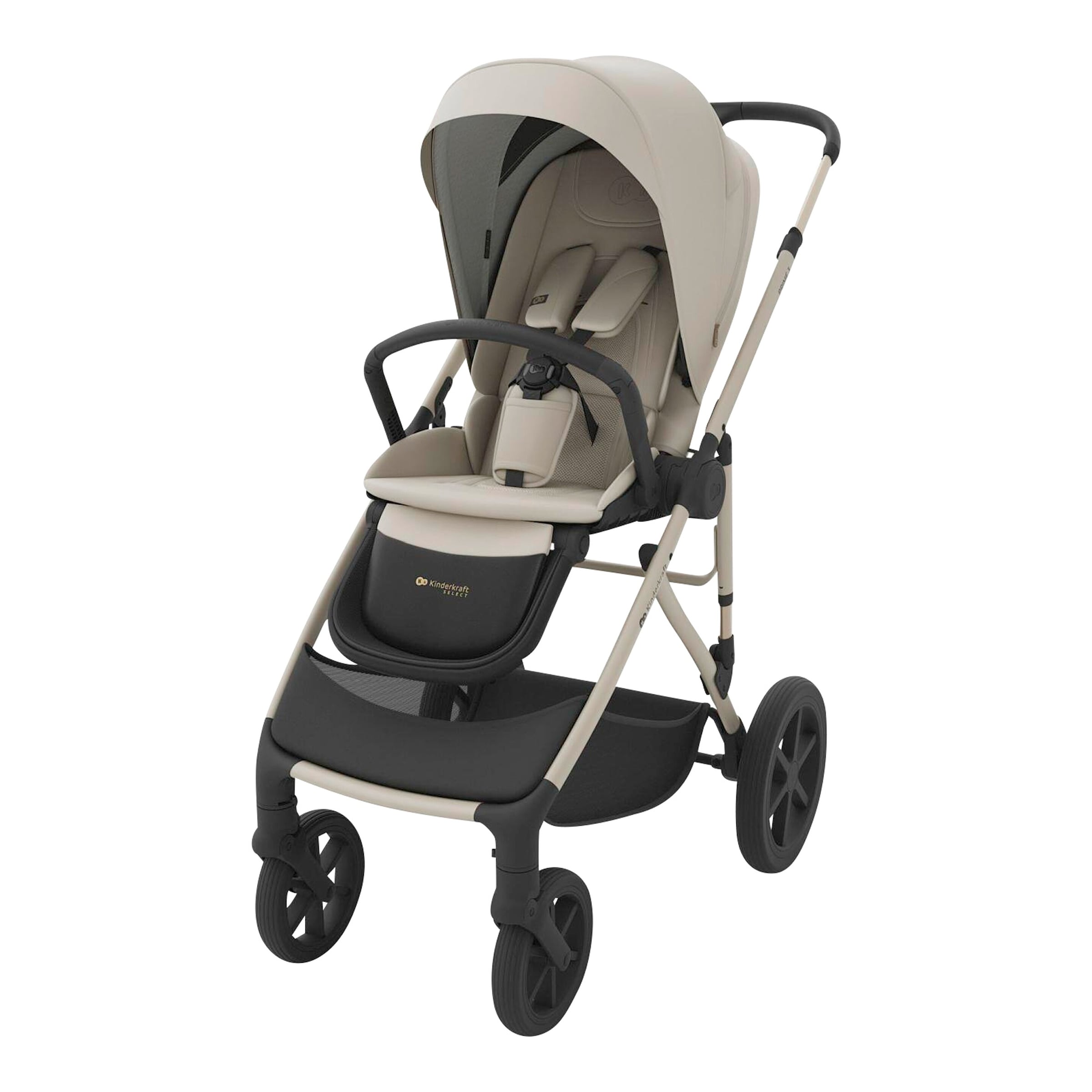 Kinderkraft Kombikinderwagen Trio-Set PRIME 3 3in1 inkl. Babyschale MINK PRO 2 beige Kinderkraft Kombikinderwagen Trio-Set PRIME 3 3in1 inkl. Babyschale MINK PRO 2 beige