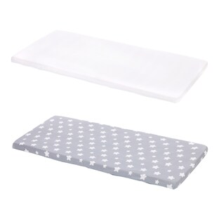 2er-Pack Jersey-Spannbetttücher 70x140 cm