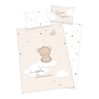 Flanell Wende-Bettwäsche 40x60 / 100/135 cm