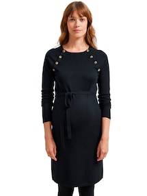 Strickkleid für Schwangerschaft & Stillzeit