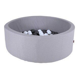 Bällebad soft - Grey mit 100 Bällen