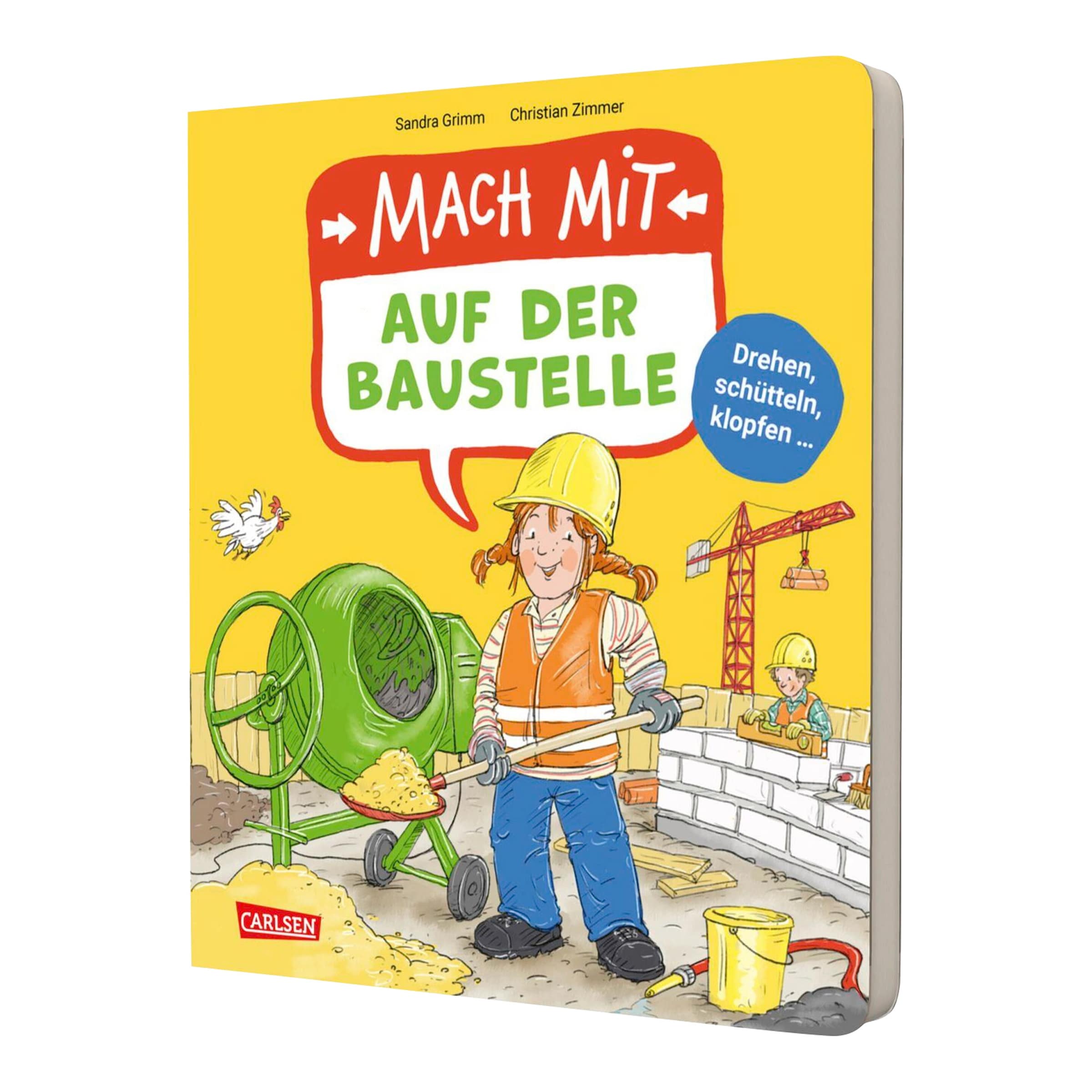 Carlsen Verlag Sachbuch Mach mit - Auf der Baustelle