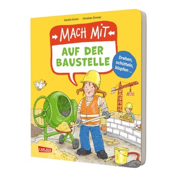 Sachbuch Mach mit - Auf der Baustelle 