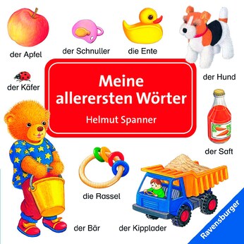 Pappbilderbuch Meine allerersten Wörter