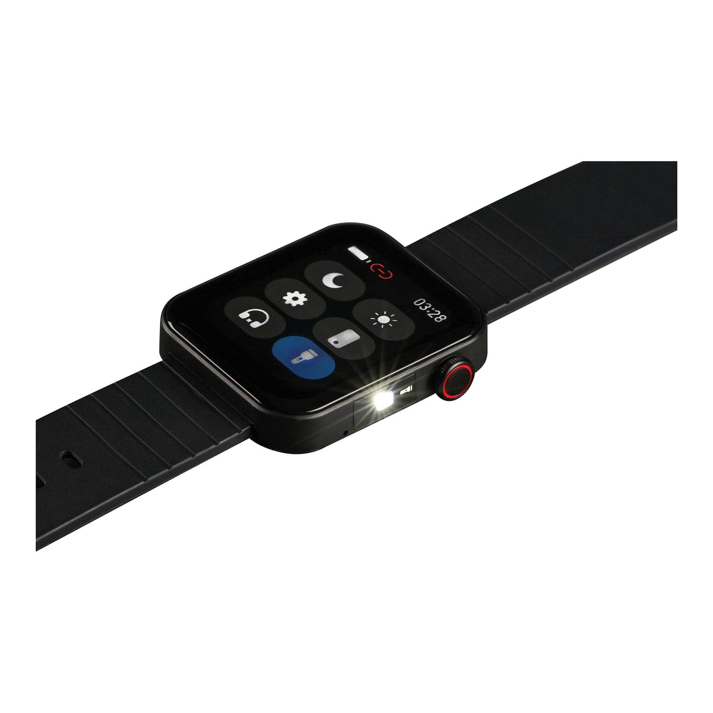 Kendox Life Tracker - Montre connectée - Montre de fitness étanche avec suivi des signes vitaux 24 h/24, 7 j/7, 18 modes sportifs, analyse du sommeil - , fonction d'appel et de messagerie - iOS et Android