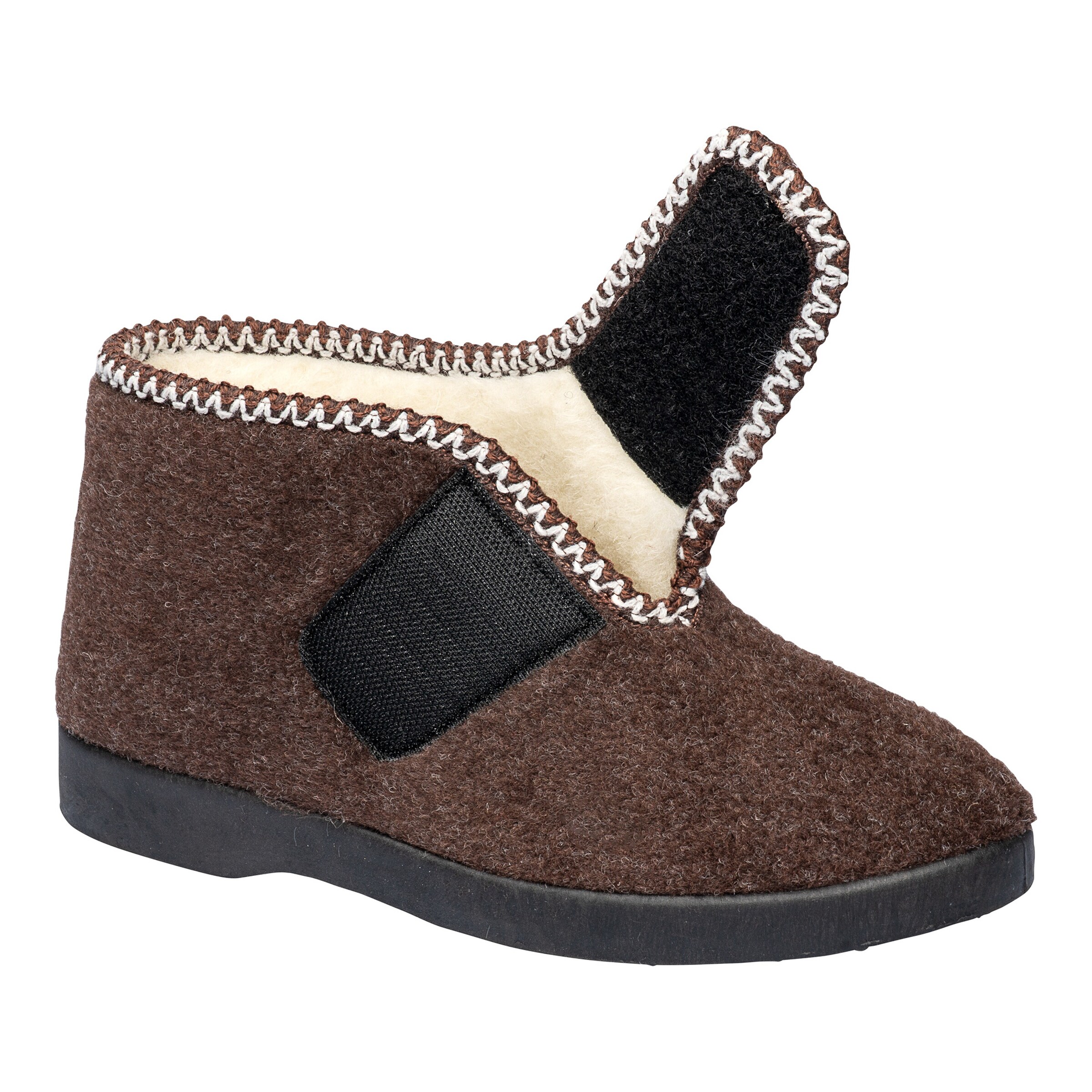 Thermo-Kletthausschuh unisex mit Wolle „Vital“