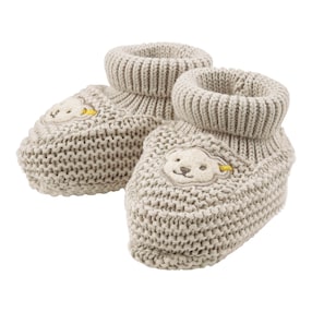 Strickschuhe Bär