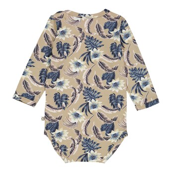 Body langarm Blumen