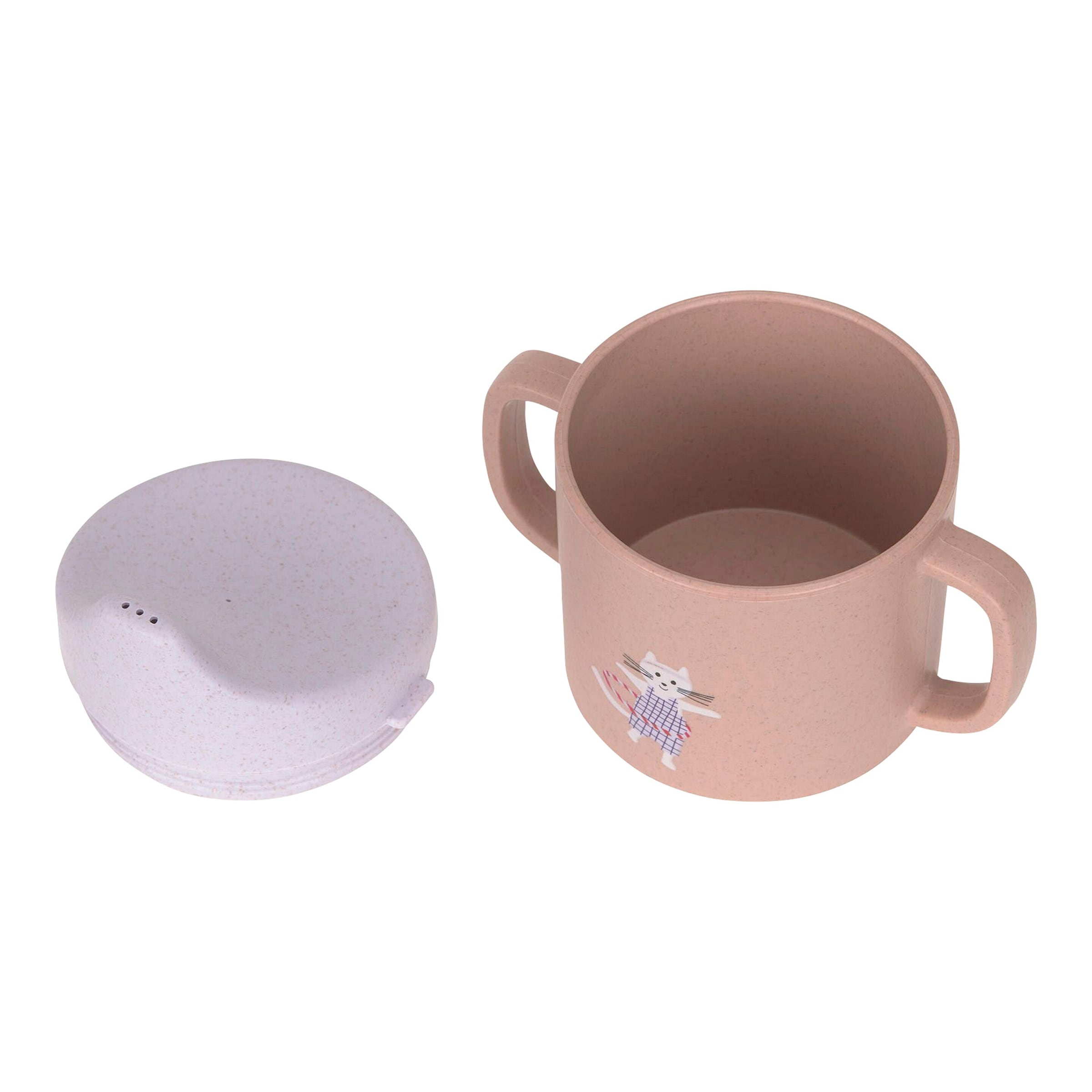 Trinklernbecher mit Henkel mit Zellulose