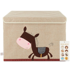 Aufbewahrungsbox mit Deckel Esel