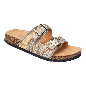 Mules pailletées «Brigitte»