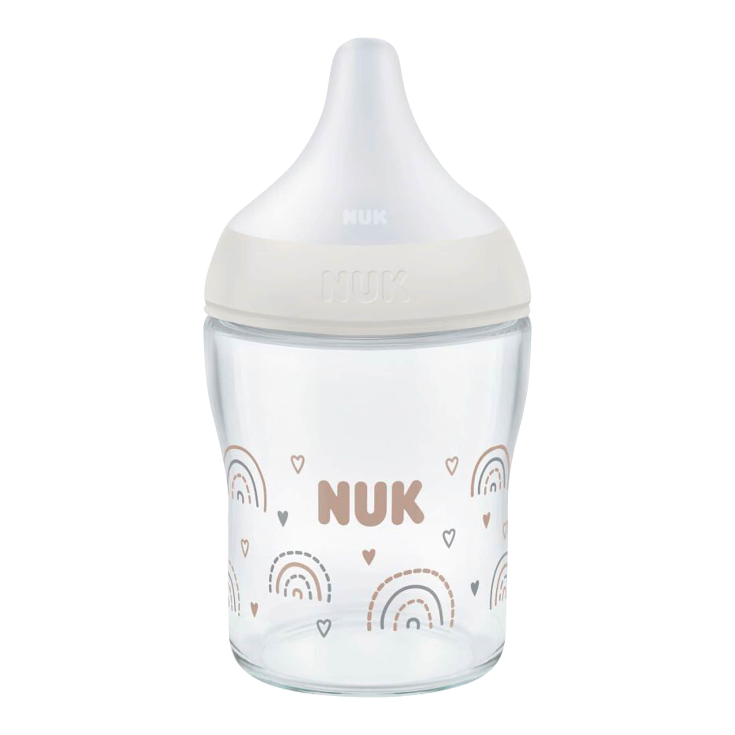 Nuk Babyflasche Perfect Match aus Glas, 120ml