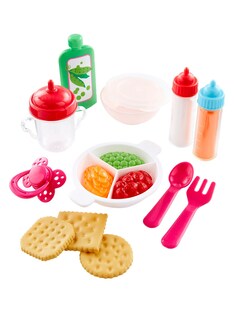 Puppen-Set zum Füttern und Essen