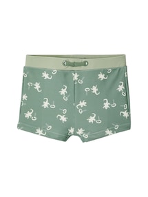 Jungen Baby Badehose mit Gecko-Print