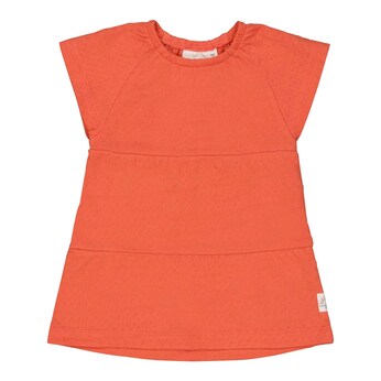 Kleid kurzarm Struktur
