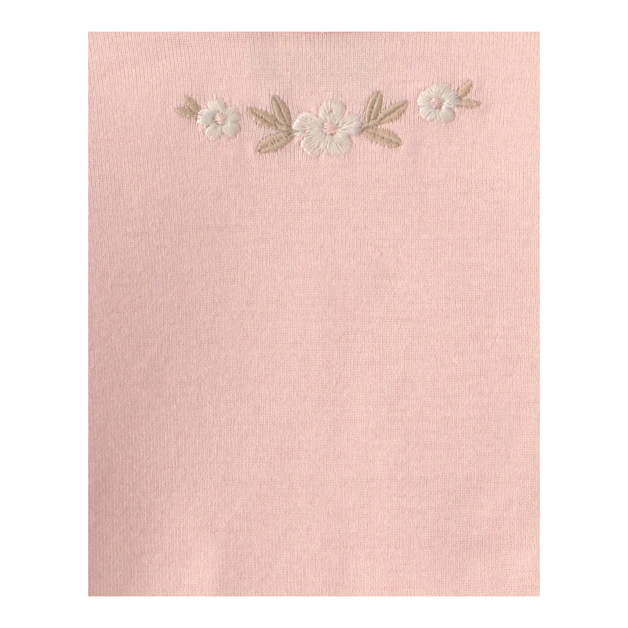 3-tlg. Set Body kurzarm, Body langarm und Leggings Blumen Rüschen