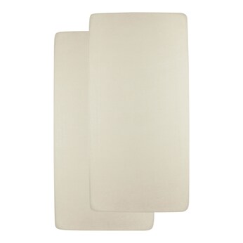 2er-Pack Jersey-Spannbetttücher 50x90 cm