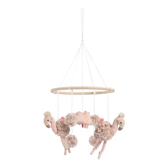 Holz-Mobile Flamingo 22cm