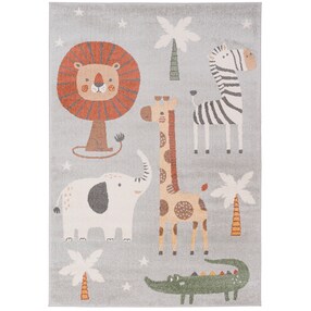 Kinder Teppich Softstar Kids Safari Animal Friends