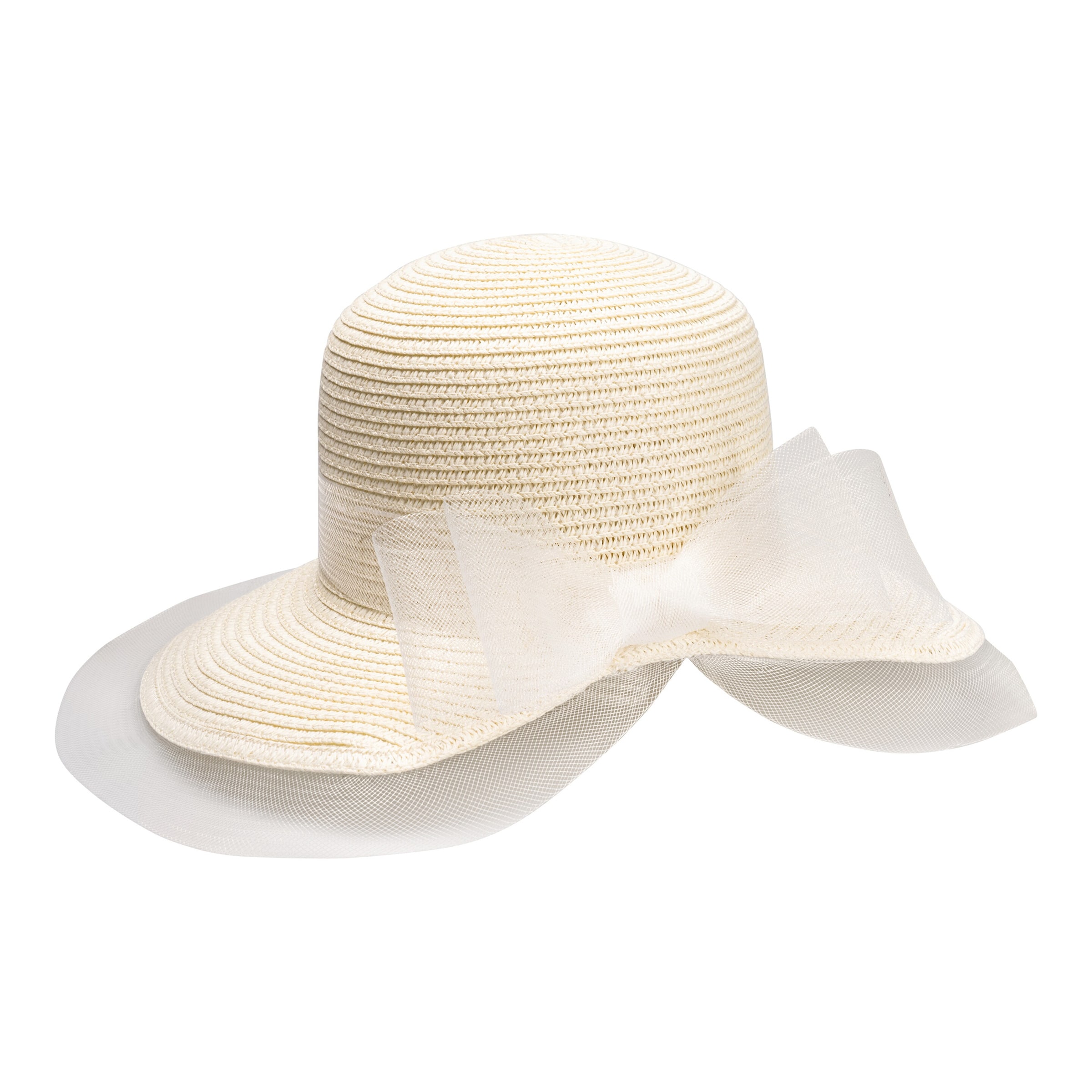Sommerhut „Elegant“ weiss