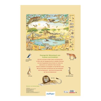 Das Riesen-Tiere-Wimmelbuch