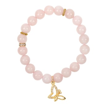 Edelstein-Armband mit Anhänger