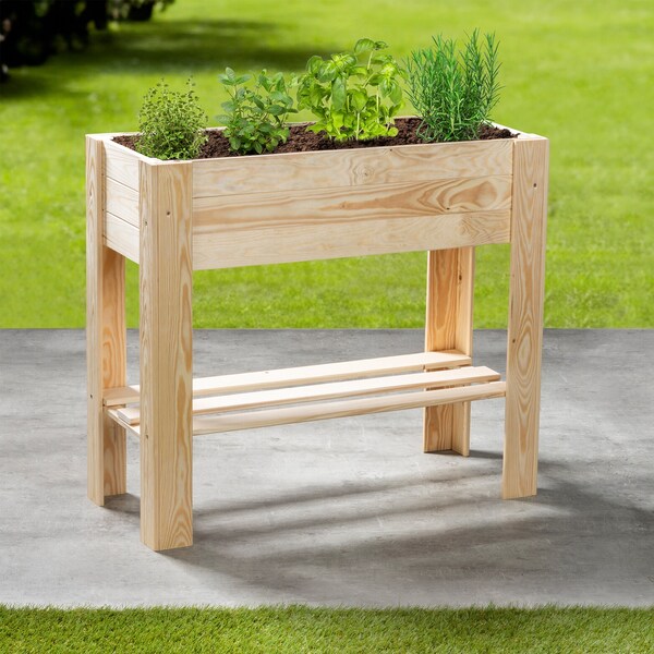 Holz Hochbeet Die moderne Hausfrau